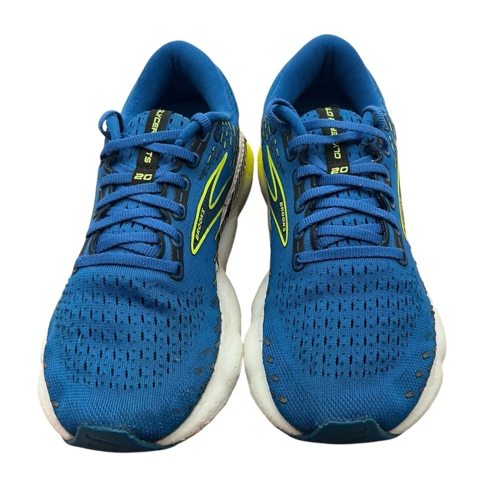 Brooks Glycerin‎ GTS 20 Blue Athletic Running Shoes size 8